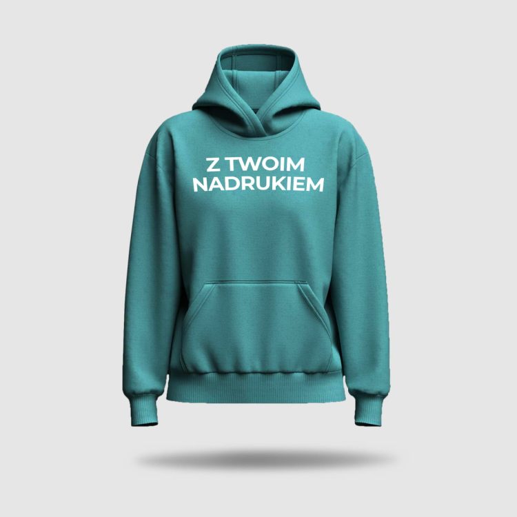 bluza z nadrukiem