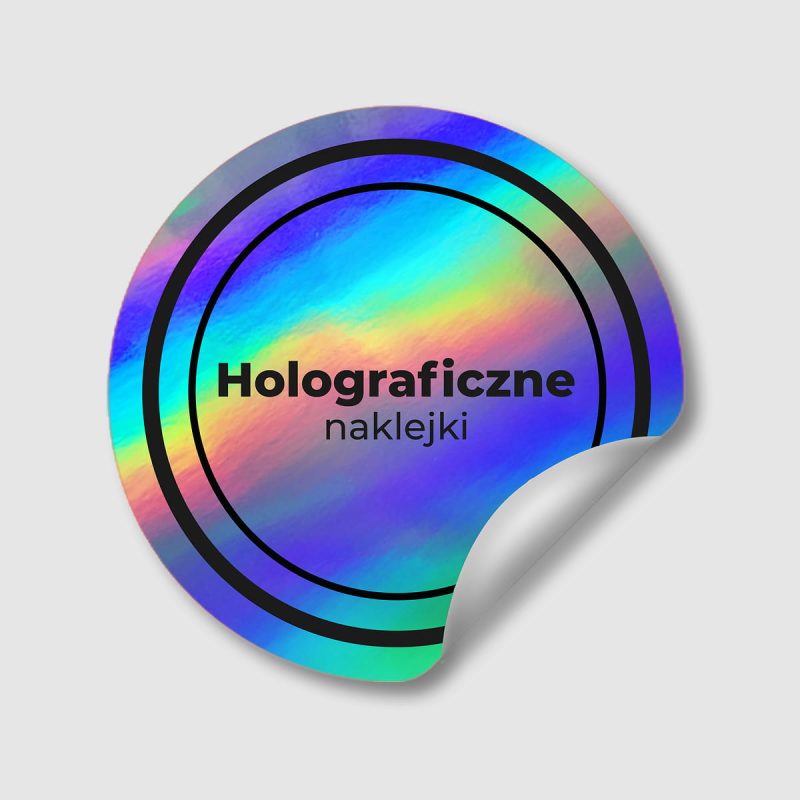 Naklejki holograficzne