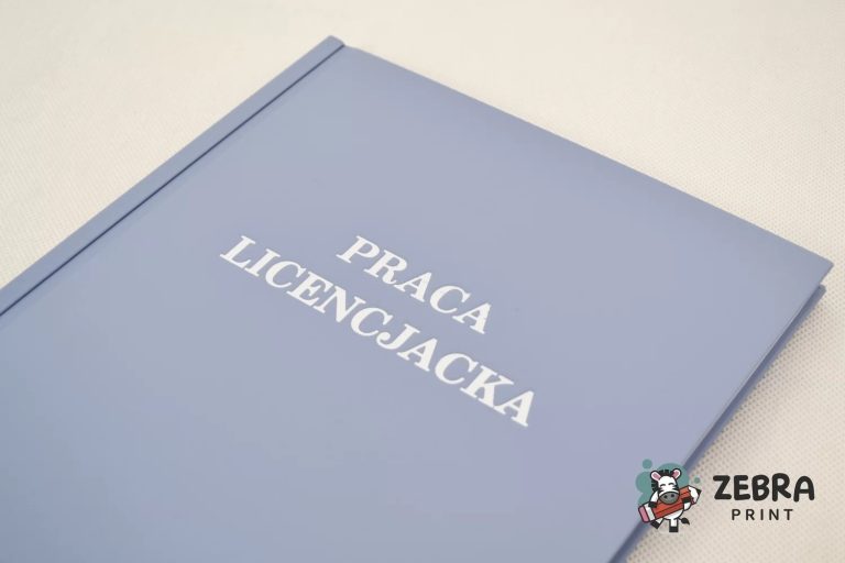 Okładka do pracy licencjackiej
