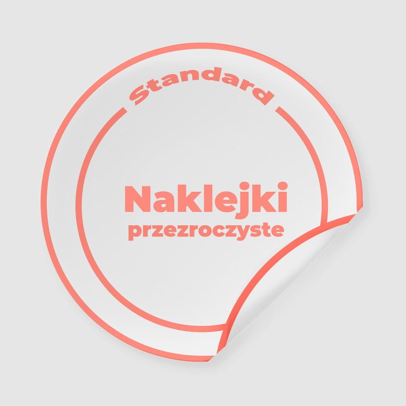Naklejki przezroczyste