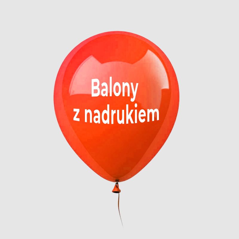 Balony z nadrukiem